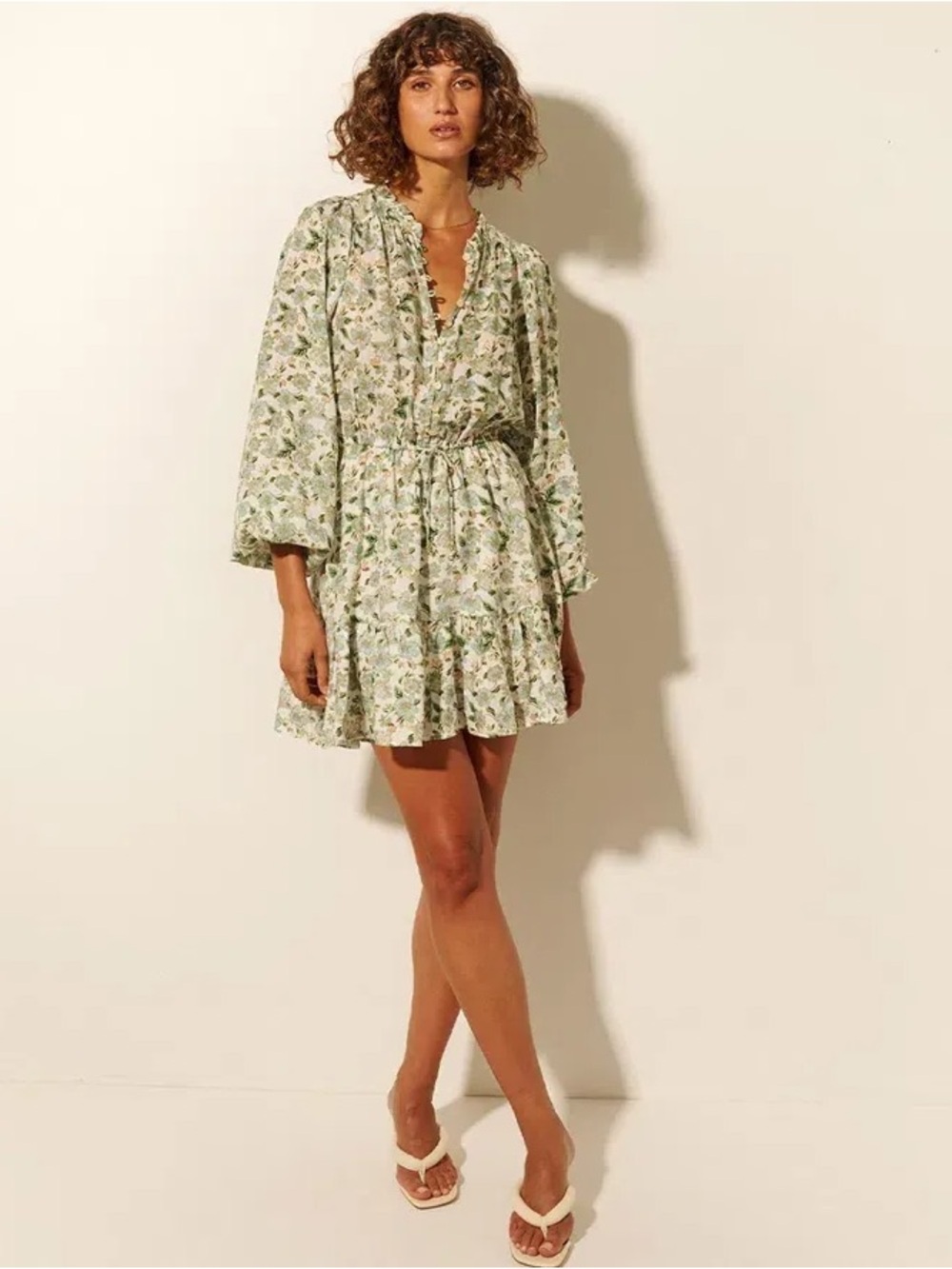 Kivari Floral Longsleeve Dress